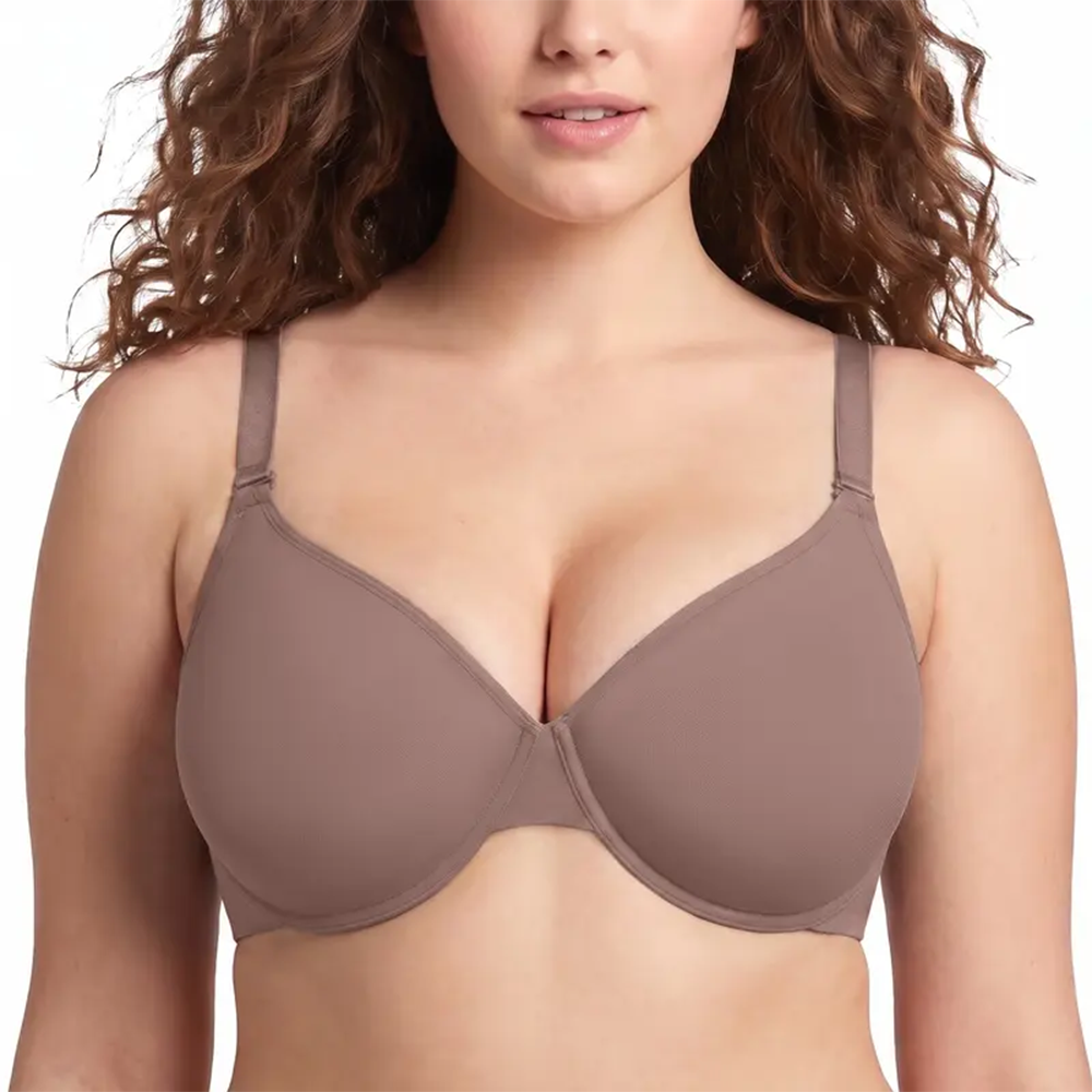 ✨ Soutien-gorge femme en maille transparente ultra-légère – Respirant, sans rembourrage, avec armatures & bretelles convertibles
