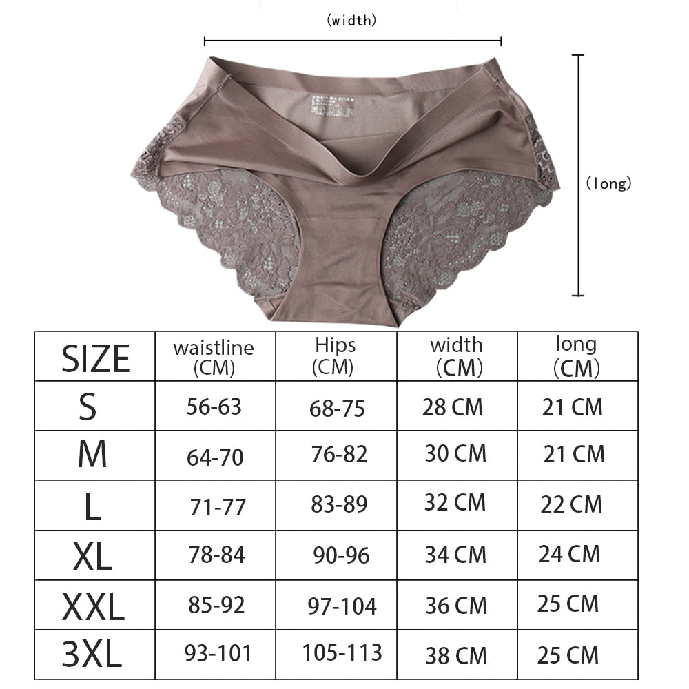 7Pcs Women's Pants exy Panties 2026 Women's Iace lingerie Solid Color Seamless briefs Mid-Rise Briefs Woman cotton underwear