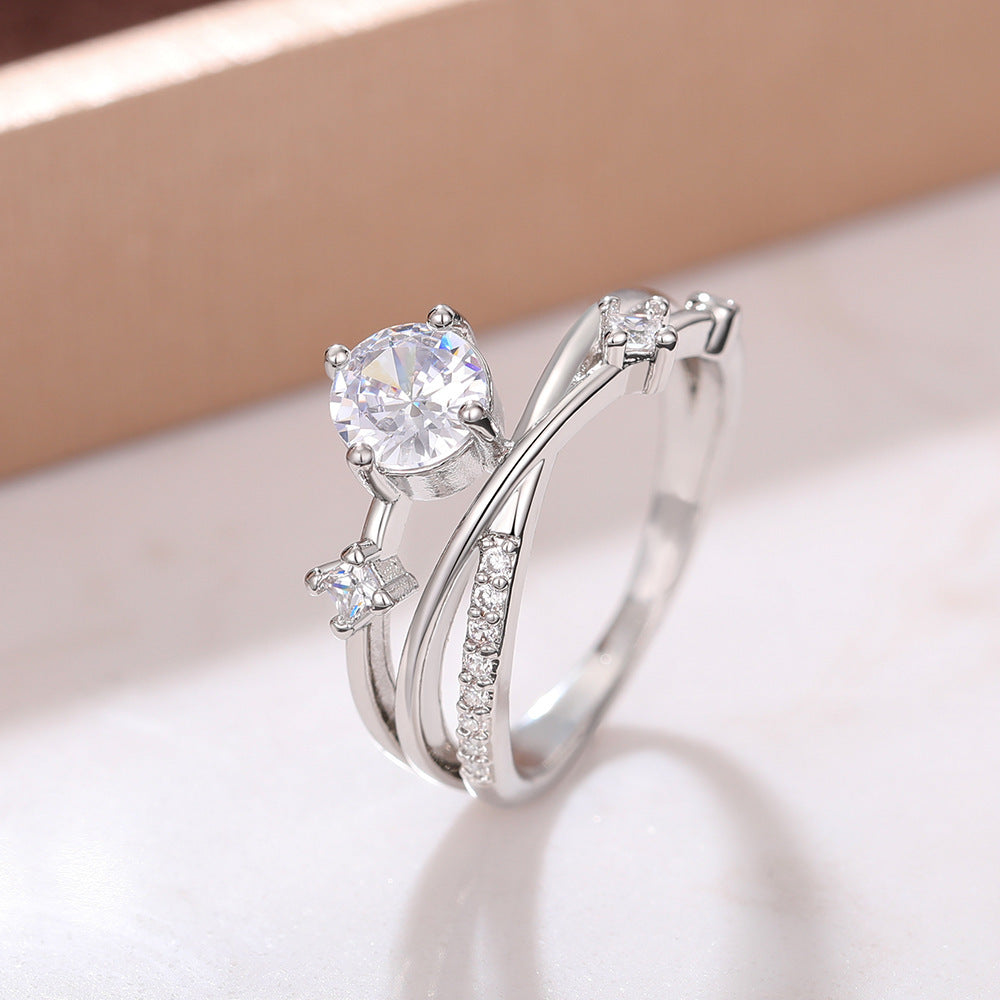 🔥 DERNIER JOUR -80% : Bague de Magnétologie Lymphatique en Diamant CZTICLE®