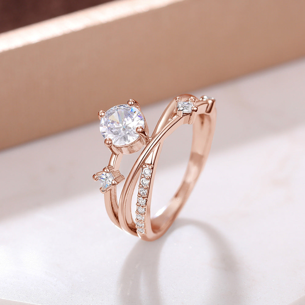 🔥 DERNIER JOUR -80% : Bague de Magnétologie Lymphatique en Diamant CZTICLE®