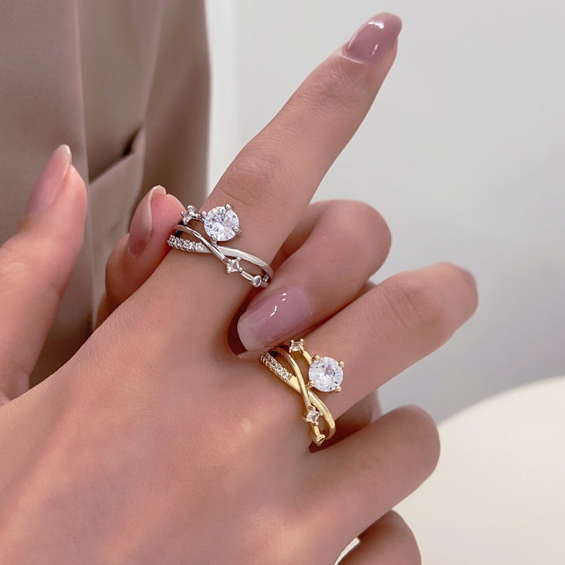 🔥 DERNIER JOUR -80% : Bague de Magnétologie Lymphatique en Diamant CZTICLE®