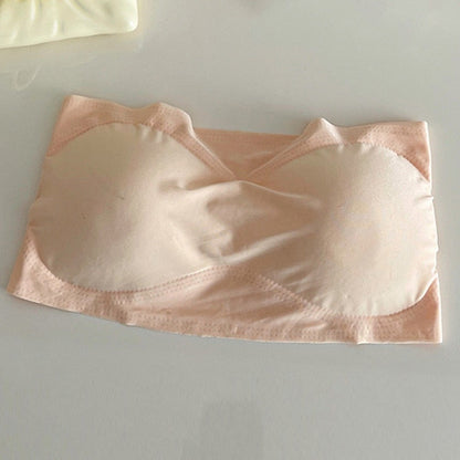 Spring Summer Women Bra Seamless Tube Top Bra Strapless Bandeau Push up Bra Women's Underwear Basic Stretch Underwear Lingerie