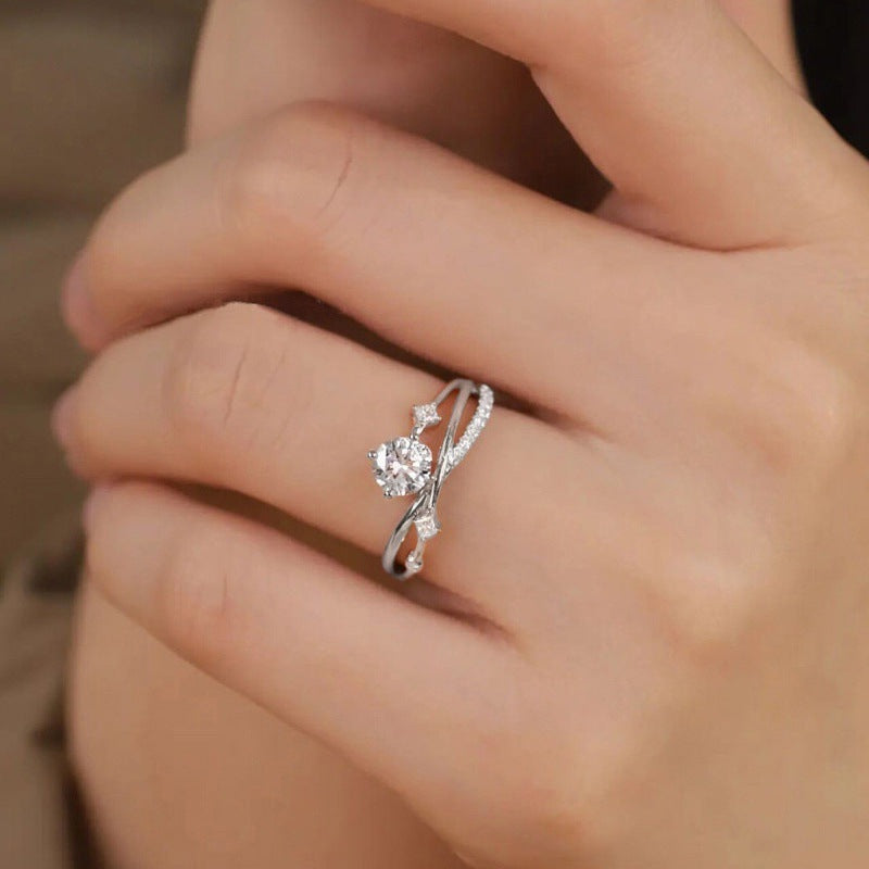 🔥 DERNIER JOUR -80% : Bague de Magnétologie Lymphatique en Diamant CZTICLE®