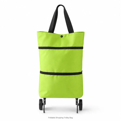 💖 Nouveau chariot de courses pliable 2-en-1 – Imperméable, résistant et pratique au quotidien !