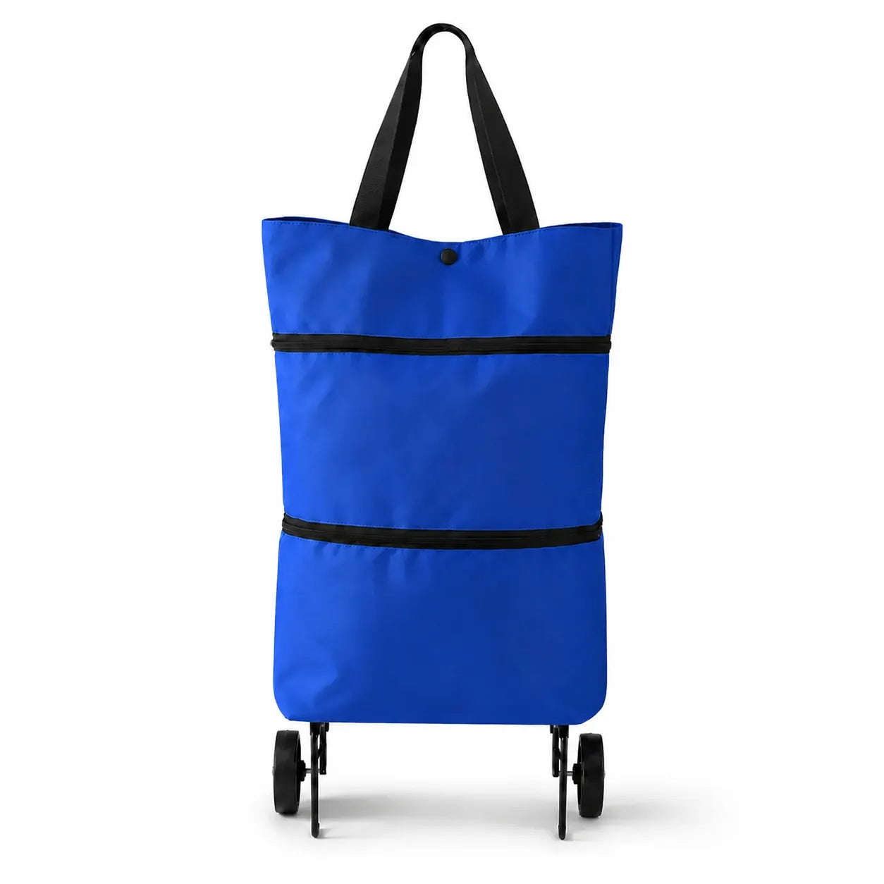 💖 Nouveau chariot de courses pliable 2-en-1 – Imperméable, résistant et pratique au quotidien !