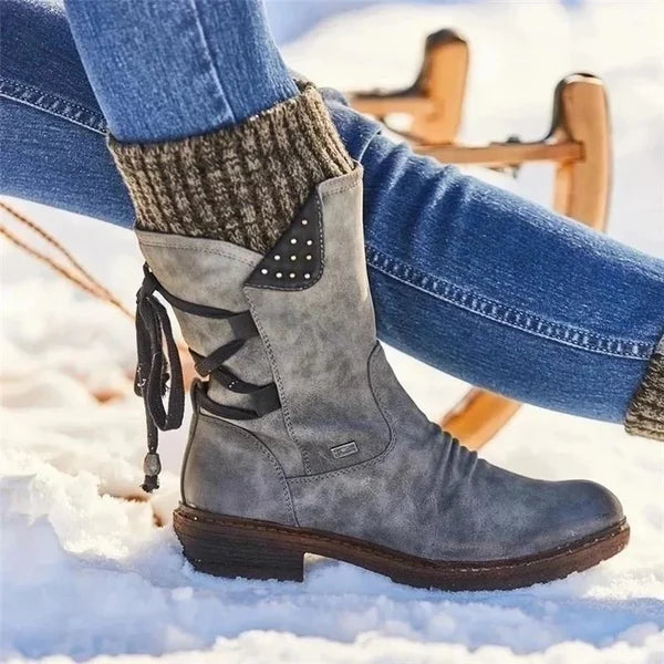 🔥 DERNIER JOUR DE PROMO -80 % 🔥 Bottines orthopédiques d’hiver pour femme, chaudes en laine, avec soutien de la voûte plantaire