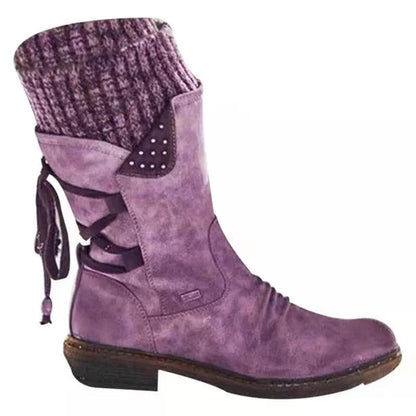 🔥 DERNIER JOUR DE PROMO -80 % 🔥 Bottines orthopédiques d’hiver pour femme, chaudes en laine, avec soutien de la voûte plantaire