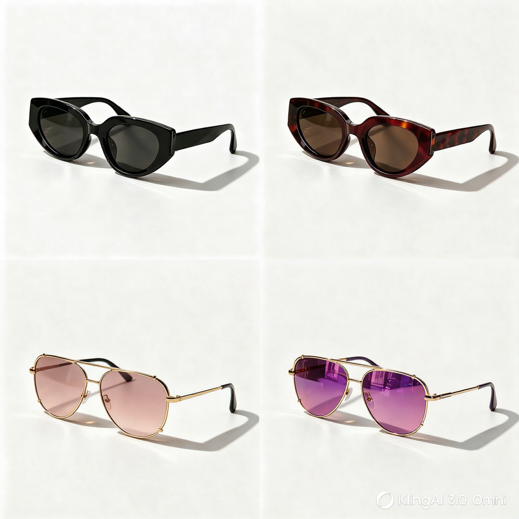 🔥 Lunettes de soleil Femme 2-en-1 – Design rétro chic œil de chat & aviateur